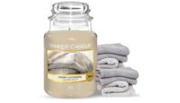 Yankee Candle Warm Cashmere Large Jar Candle: Indulge in Cozy Luxury (Up to 150 Hours)